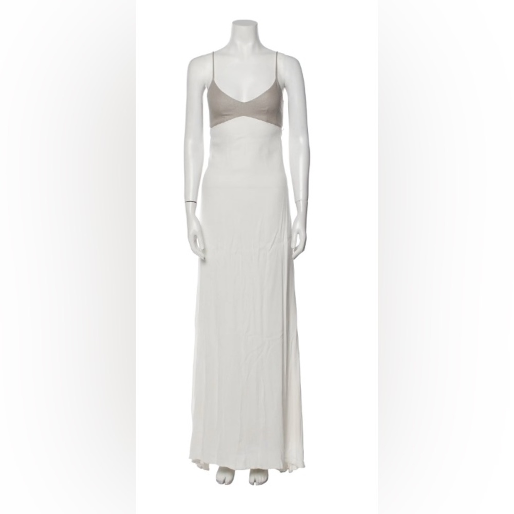 L’AGENCE x Intermix White Maxi Dress